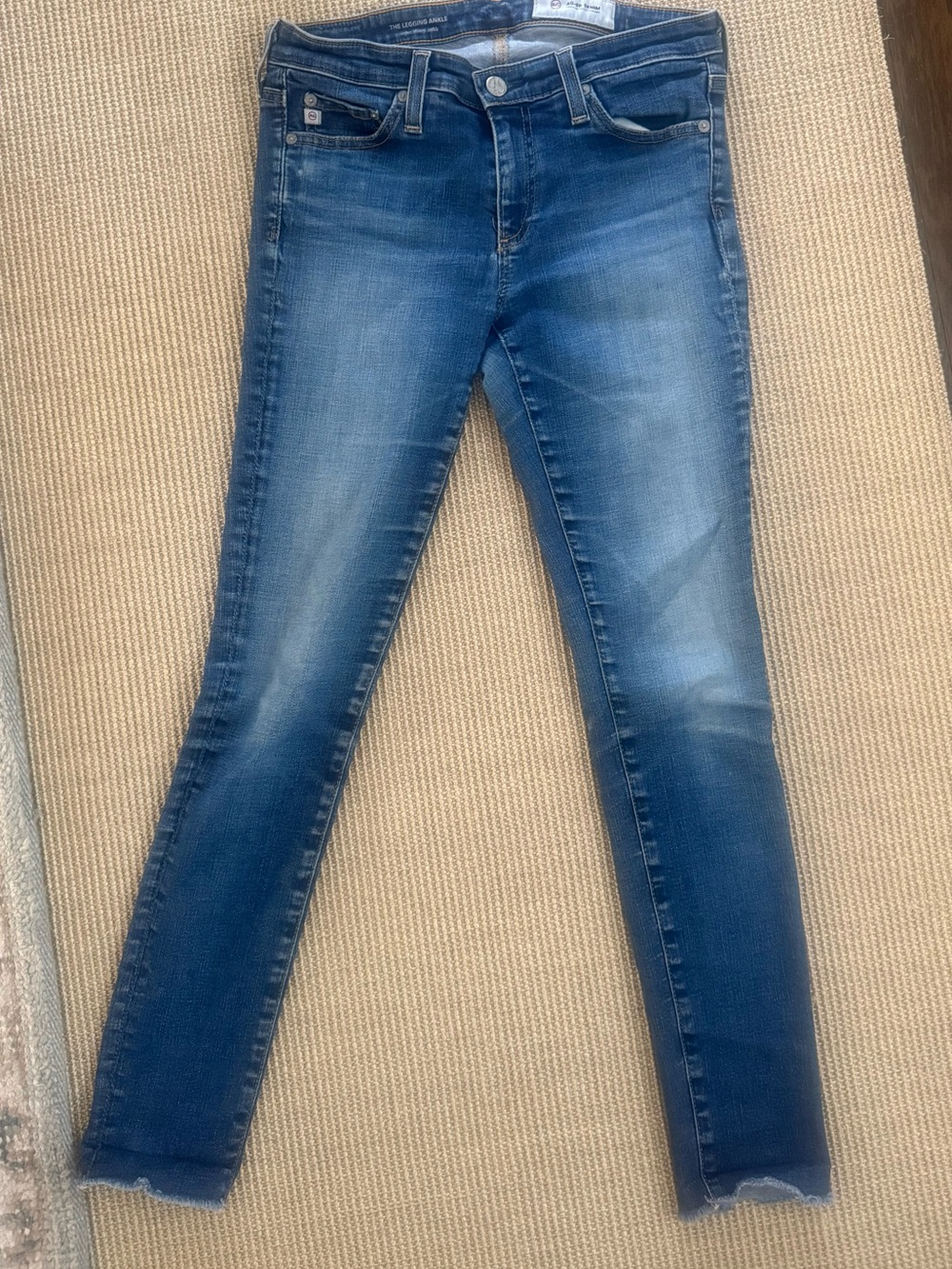 Ag Adriano Goldschmied Women's Skinny Jeans - Medium Blue Wash